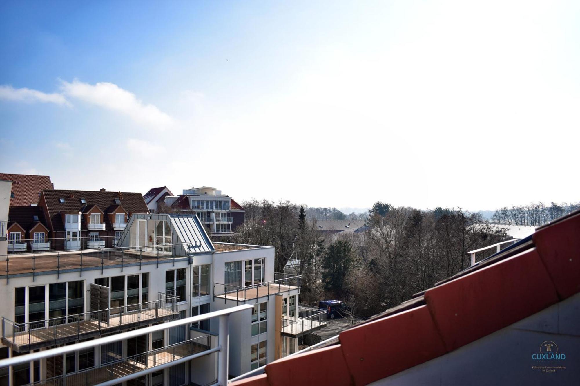 Urlaub Mit Blick Auf Den Duhner Strand Cuxhaven Exterior photo